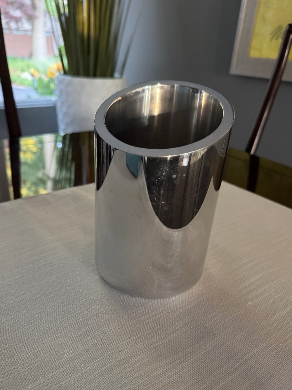 Nambe' Vintage Tilt Wine Chiller